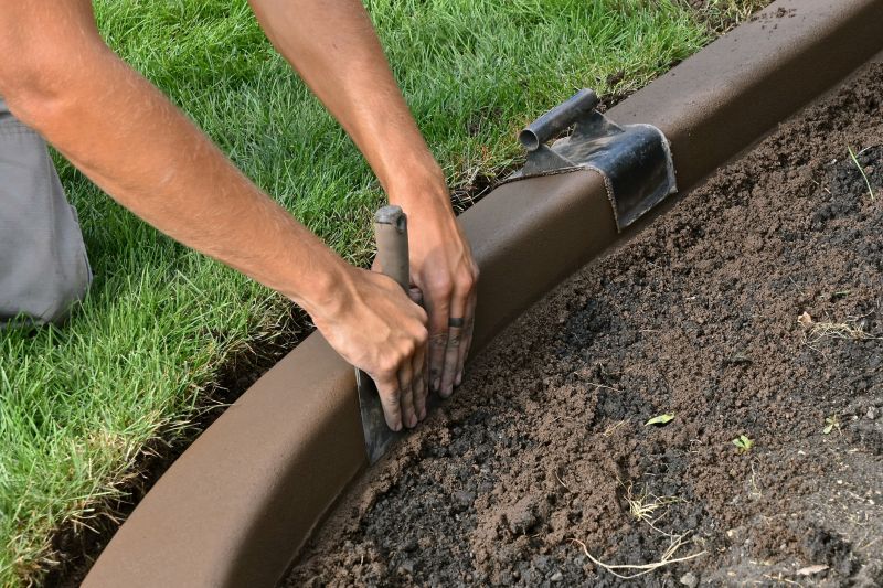 Concrete Edging Pouring