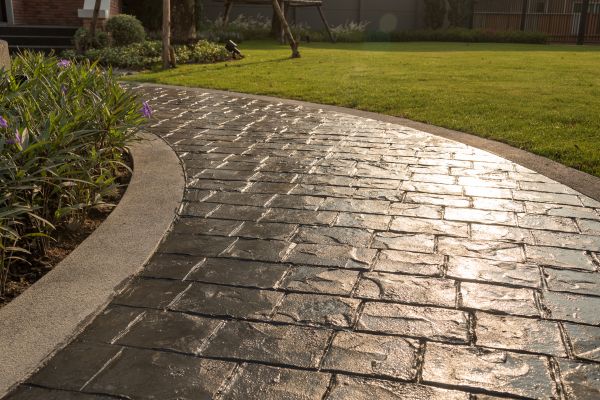 Stamped Concrete Edging